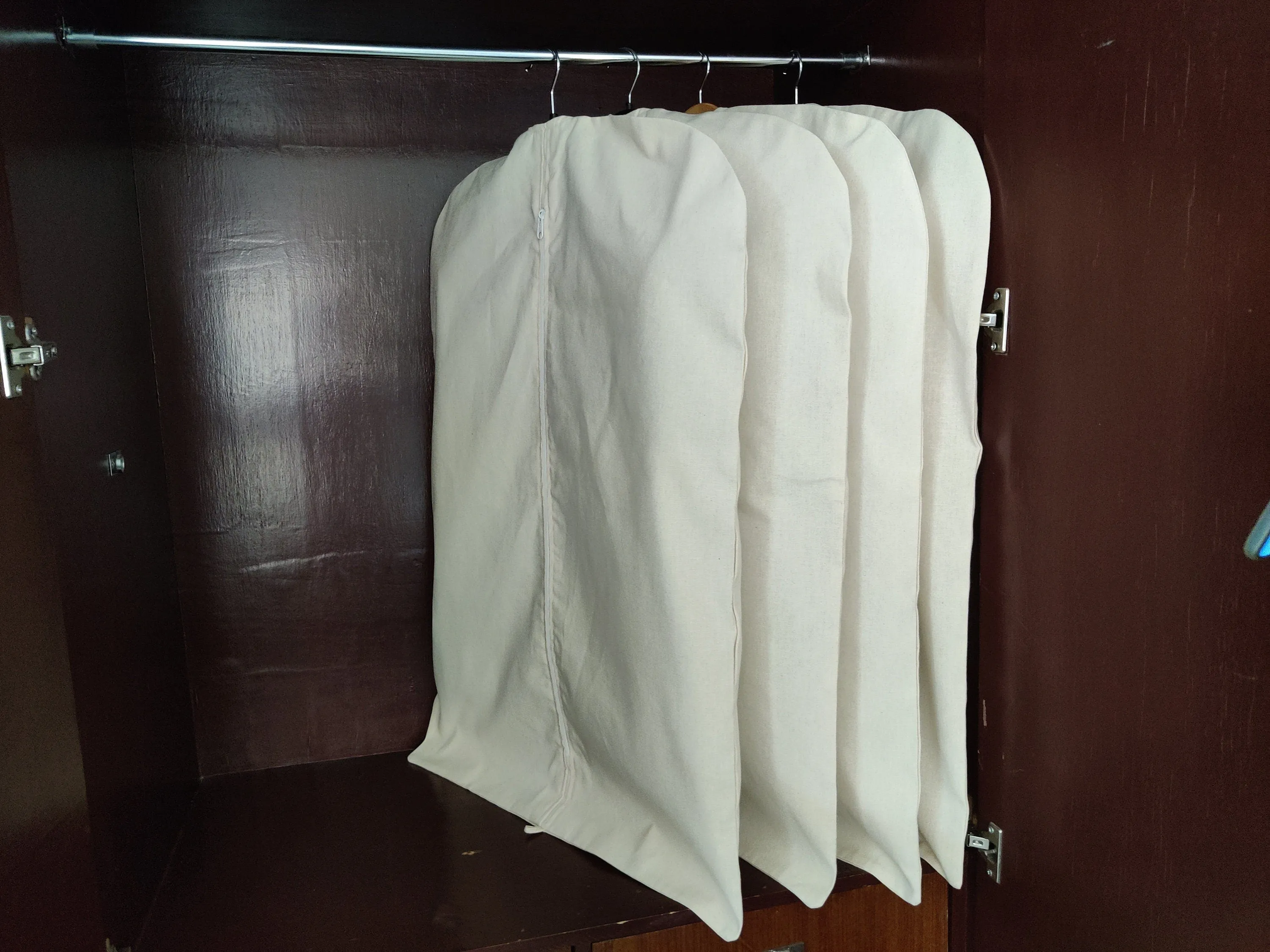 100% Cotton Canvas Suit Bag/Coat and Garment Cover
