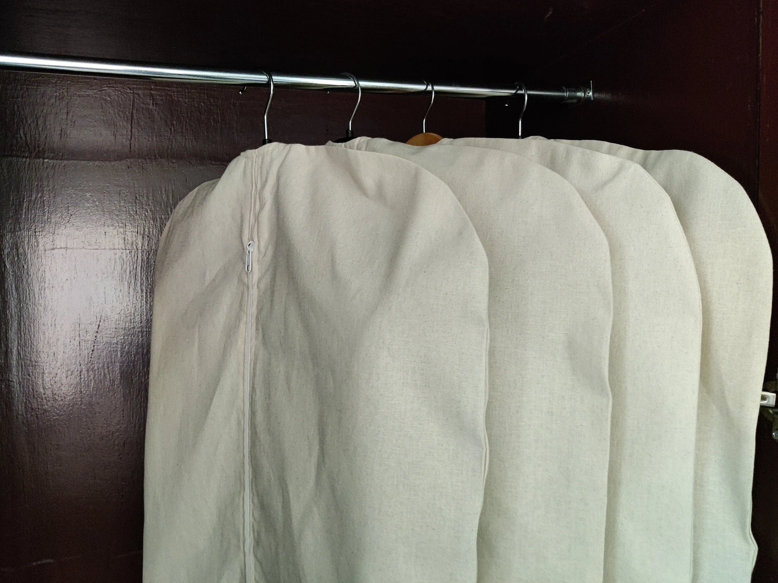 100% Cotton Canvas Suit Bag/Coat and Garment Cover