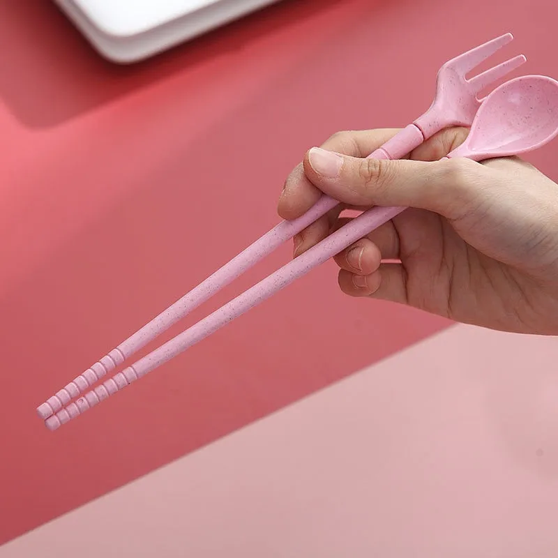 900ML Microwave Lunch Box Wheat Straw Dinnerware Kitchen Food Storage Container Children Kids School Office Portable Bento Box