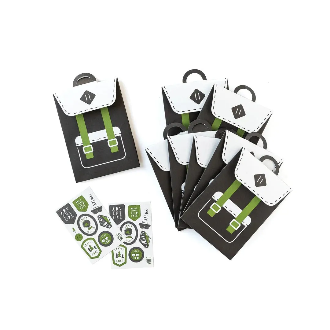 Adventure Party Backpack Treat Bags 8ct