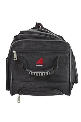 Athalon Luggage 22 Inch 15-Pocket Duffel Bag, Black