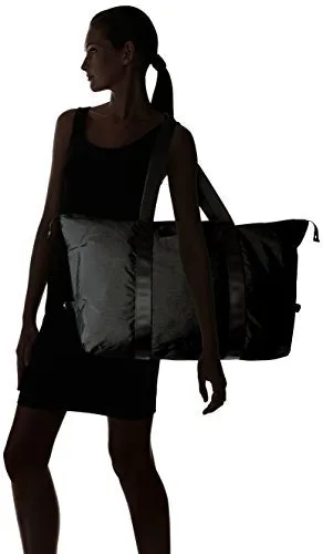 Baggallini Large Travel duffel Bag, Black/Sand, One Size