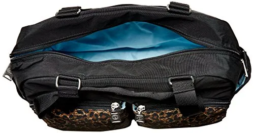 Baggallini Women's Travel Duffel, wild cheetah multi