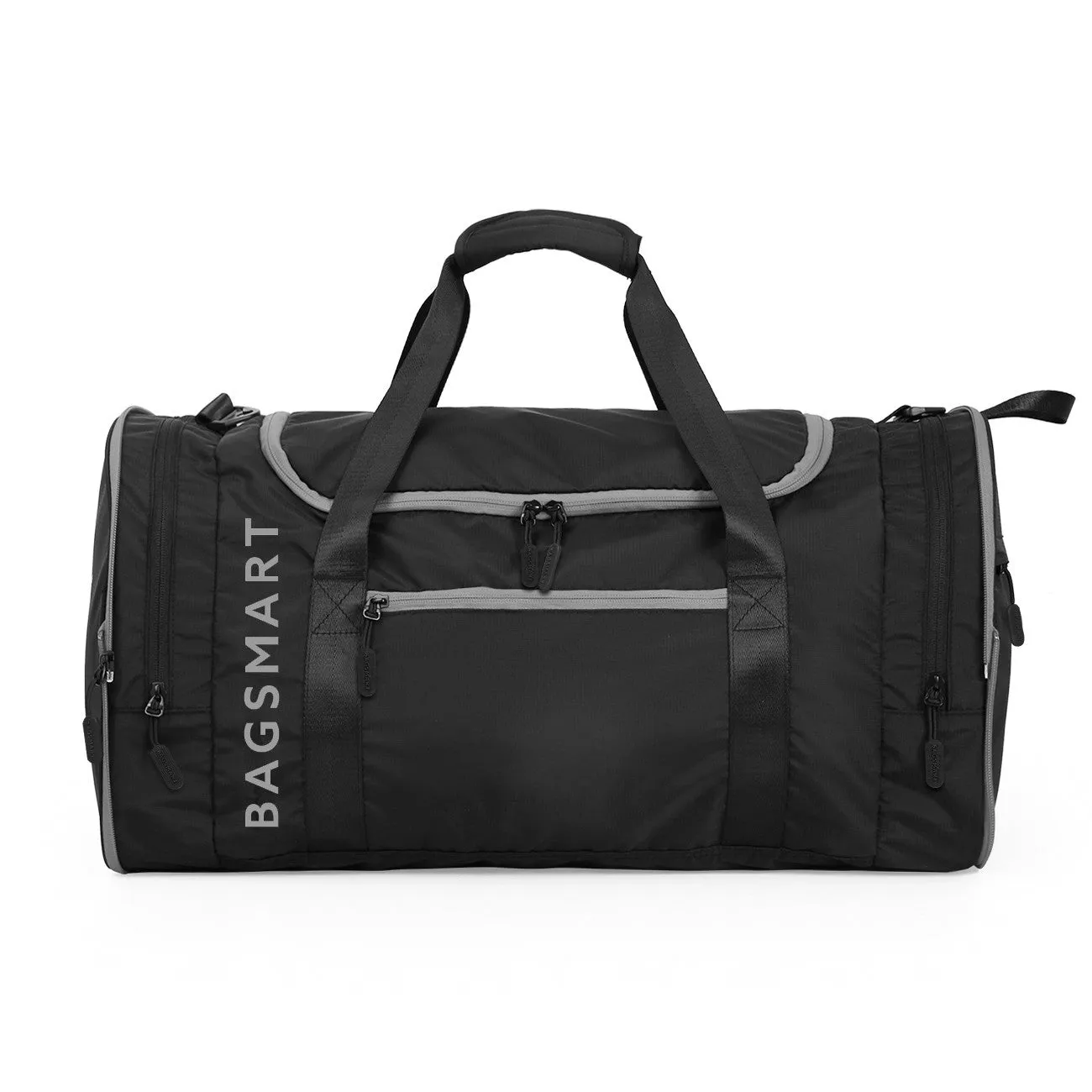Bagsmart Men Travel Bag Folding Bag Foldable Molle Women Tote Waterproof Nylon Casual Travel Duffel