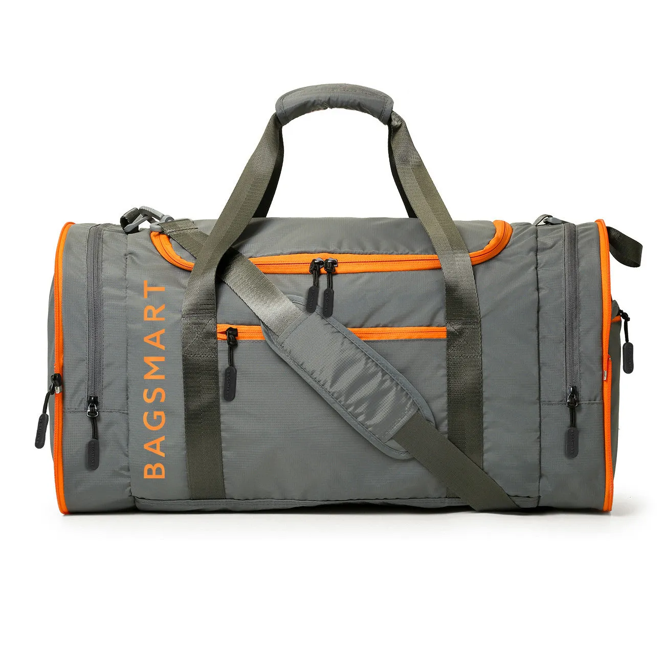 Bagsmart Men Travel Bag Folding Bag Foldable Molle Women Tote Waterproof Nylon Casual Travel Duffel