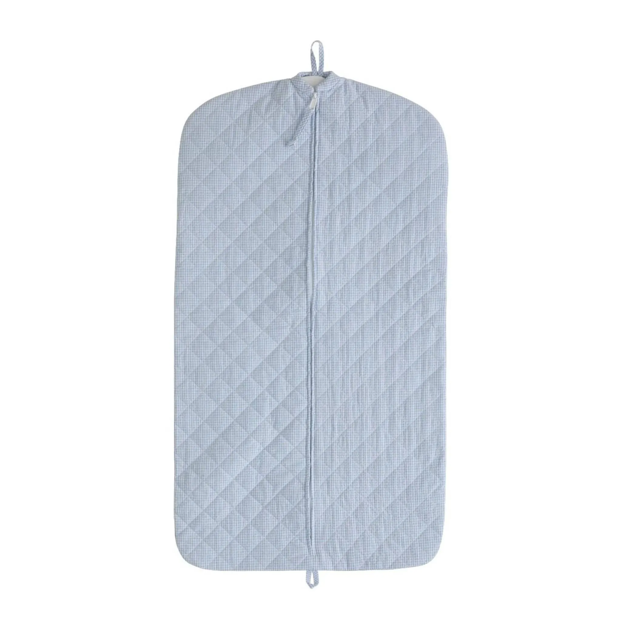Blue Quilted Garment