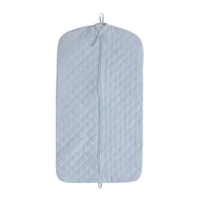 Blue Quilted Garment