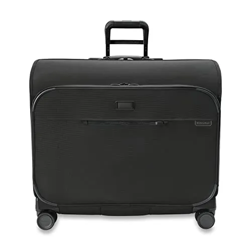 Briggs & Riley Baseline Garment Bags, Black, Deluxe Wardrobe Spinner