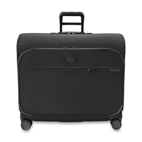 Briggs & Riley Baseline Garment Bags, Black, Deluxe Wardrobe Spinner
