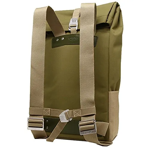 Brooks England Hackney Backpack, Green/Honey