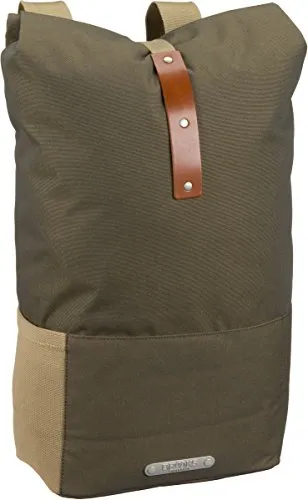 Brooks England Hackney Backpack, Green/Honey