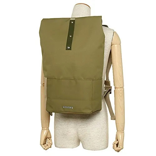 Brooks England Hackney Backpack, Green/Honey
