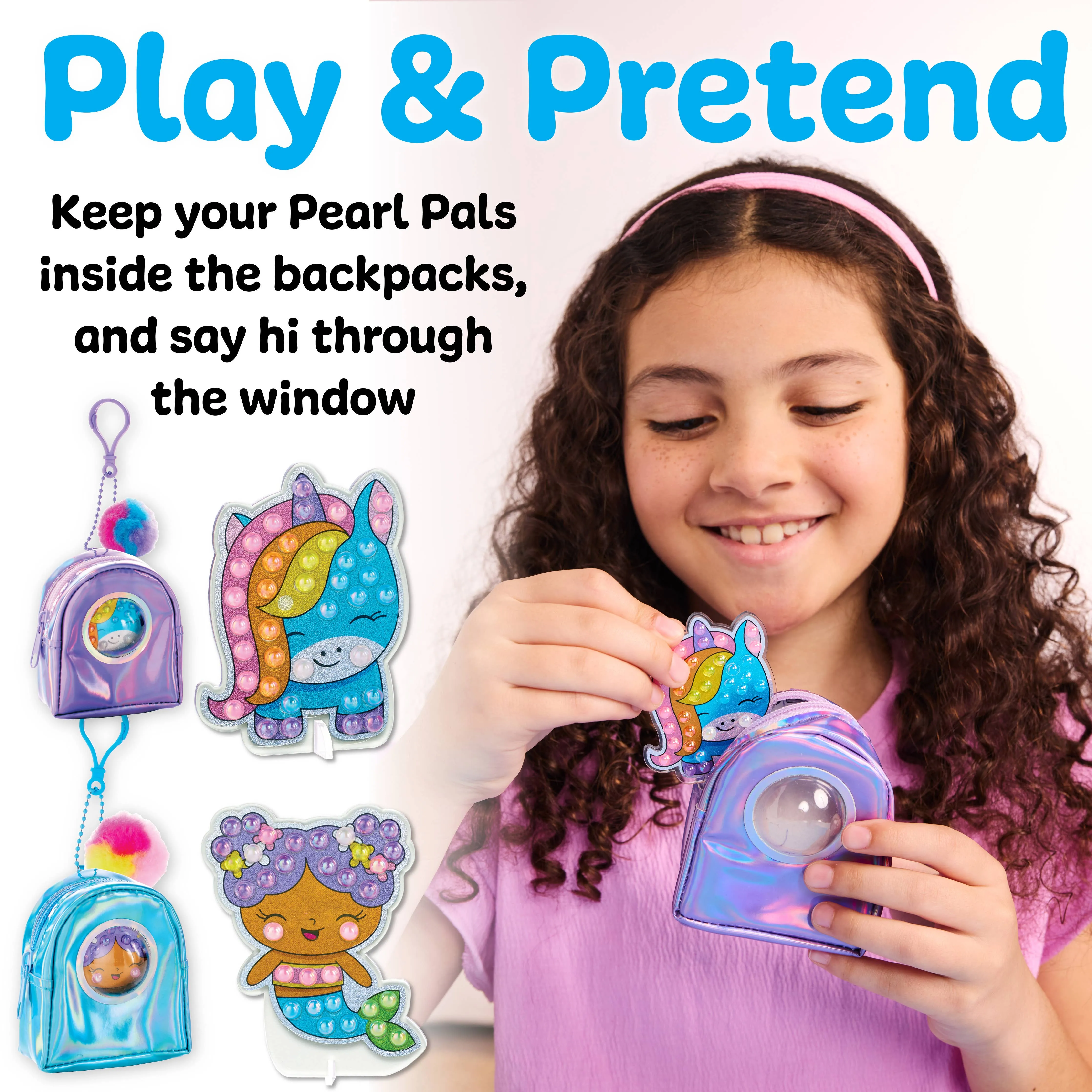 Bubble Gems Backpack Keychains Diamond Painting Kit
