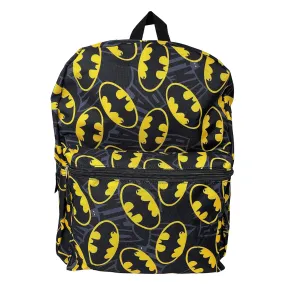 DC Comics Batman Logo 16 Inch Backpack