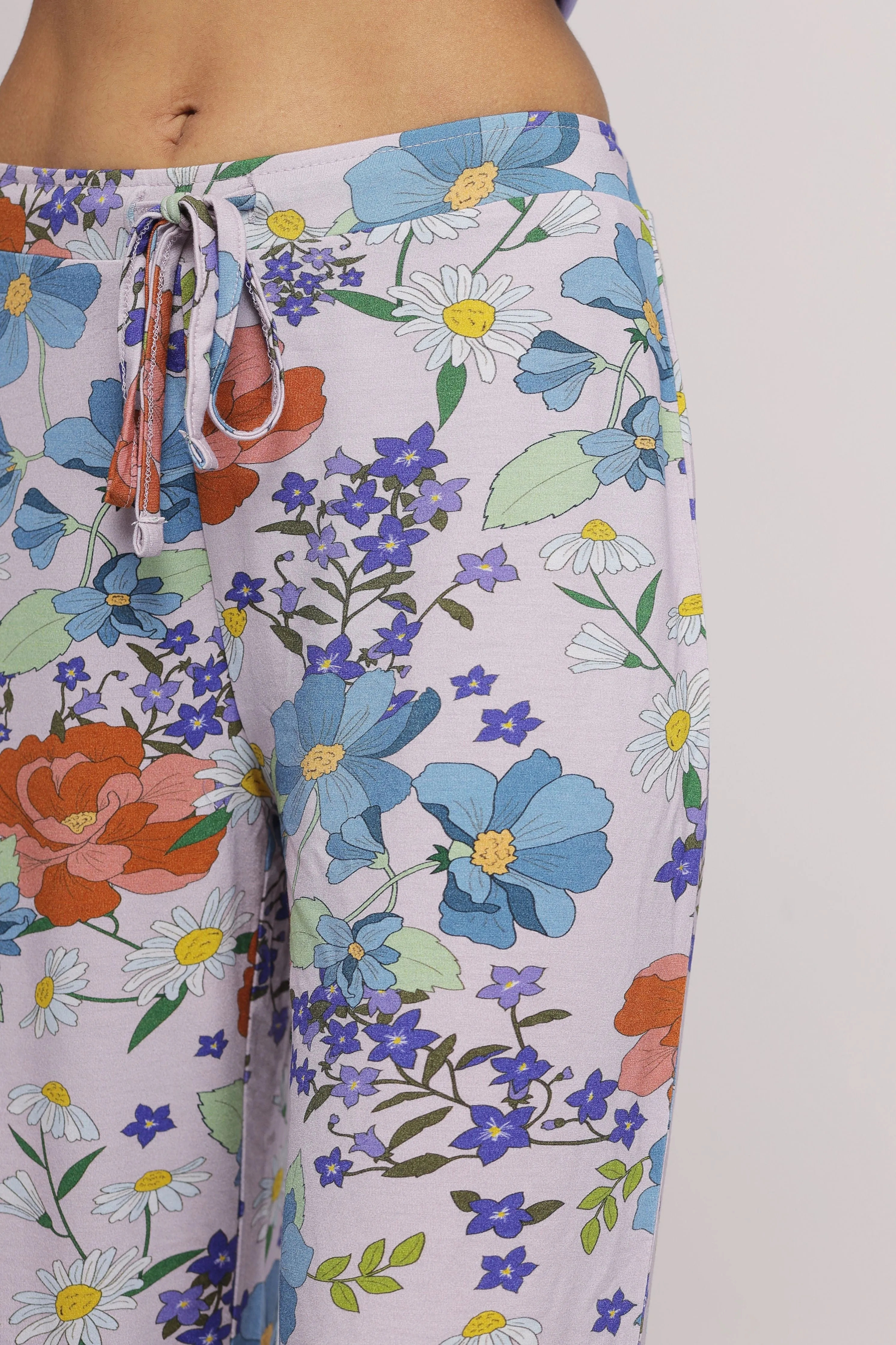 Delicate Fresh Florals Shorts Set