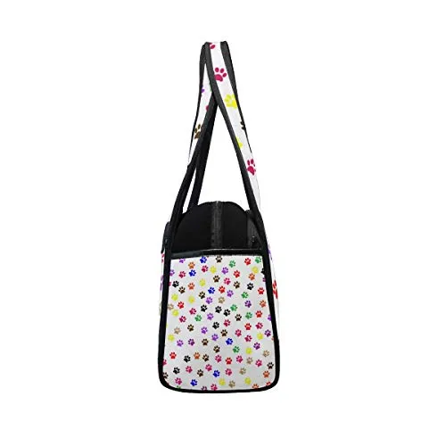 Duffel Bag Paw Prints Shoulder Yoga Gym Tote Bags Sports Bag for Men Boys