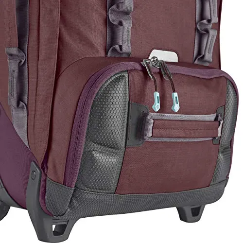 Eagle Creek ORV 2-Wheel Carry-On Rolling Duffel, Earth Red