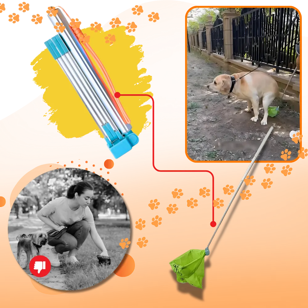 Easy Cleanup Dog Pooper Scooper