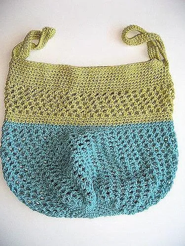 Easy Shopping Bag Crochet Pattern