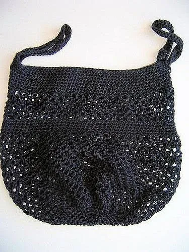 Easy Shopping Bag Crochet Pattern