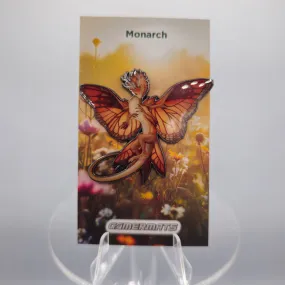 Fairy Dragon Pin (Monarch) | 2" Hard Enamel Pin