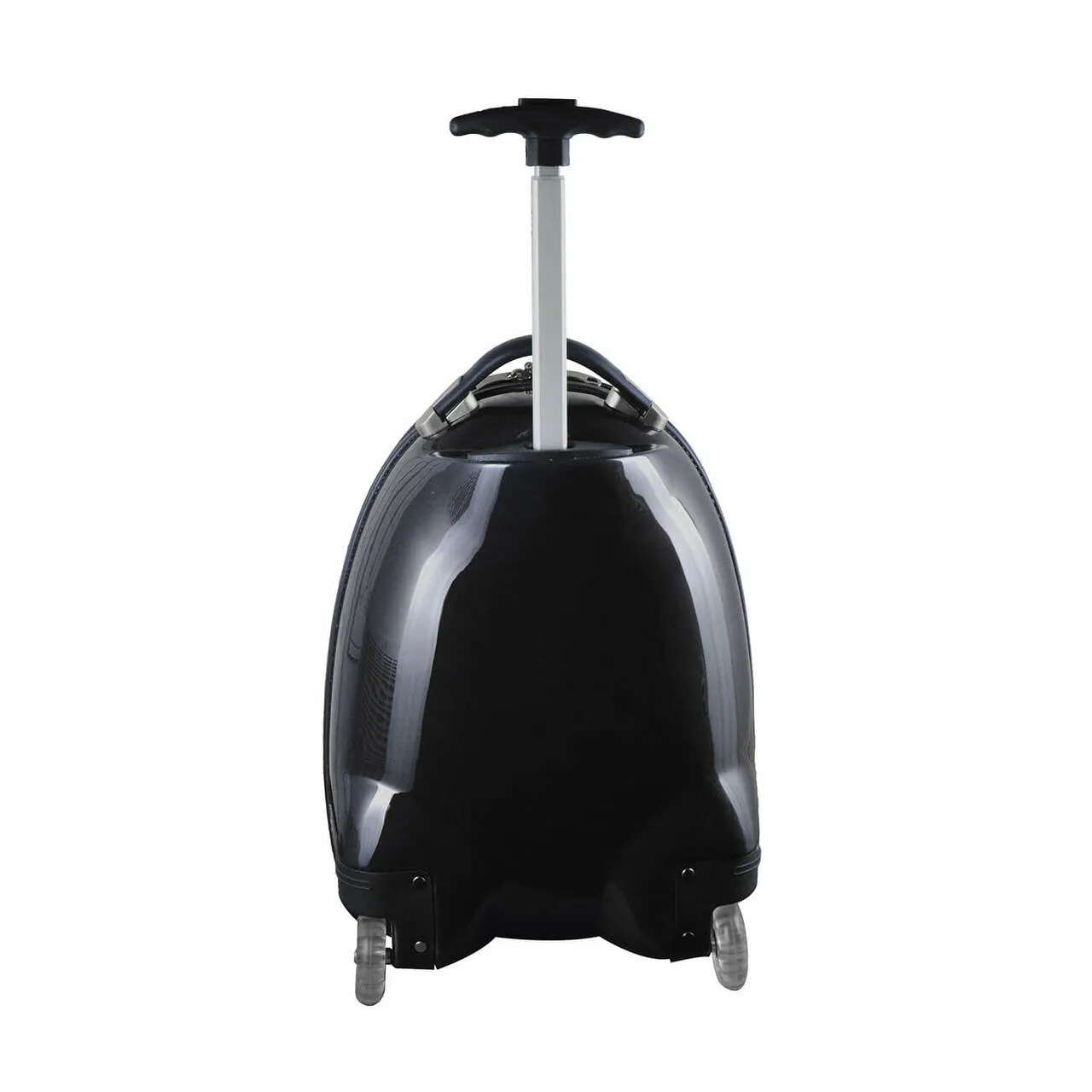 Kids Rolling Pod Luggage In Black