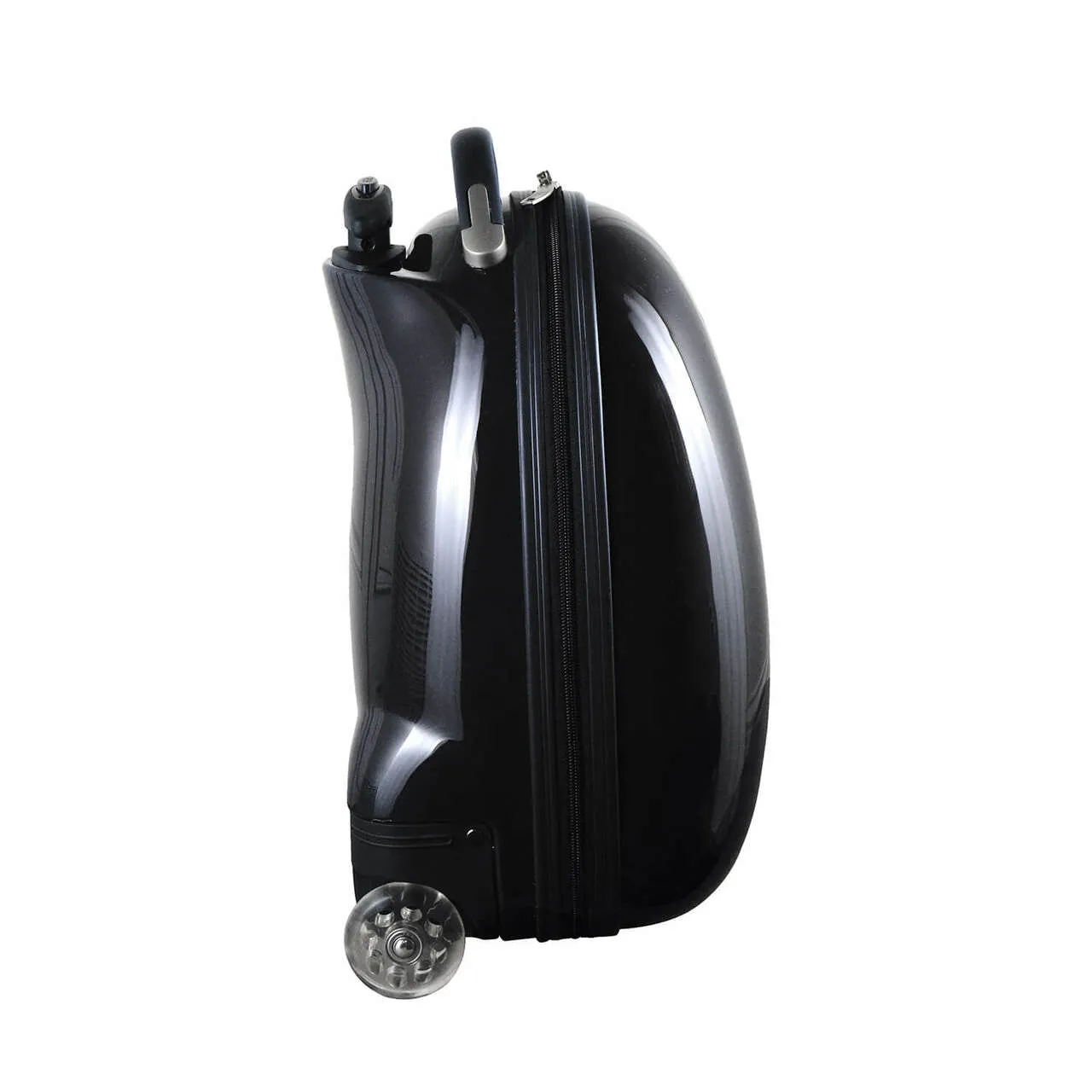 Kids Rolling Pod Luggage In Black