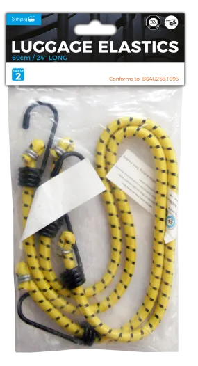 Luggage Elastic 60cm/24in 2Pack (LE002)