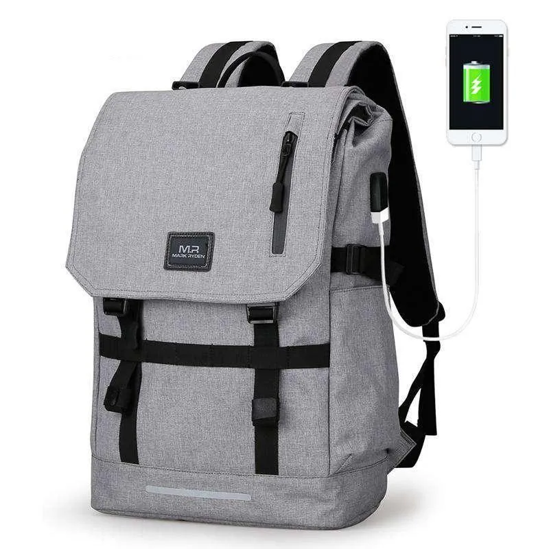 Mark Ryden Large Capacity Laptop Bag USB Design Backpack