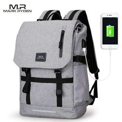 Mark Ryden Large Capacity Laptop Bag USB Design Backpack