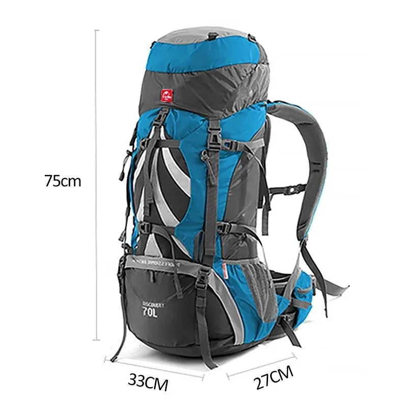 Naturehike Backpack 70L Mountaineering Unisex Rucksack for Outdoors