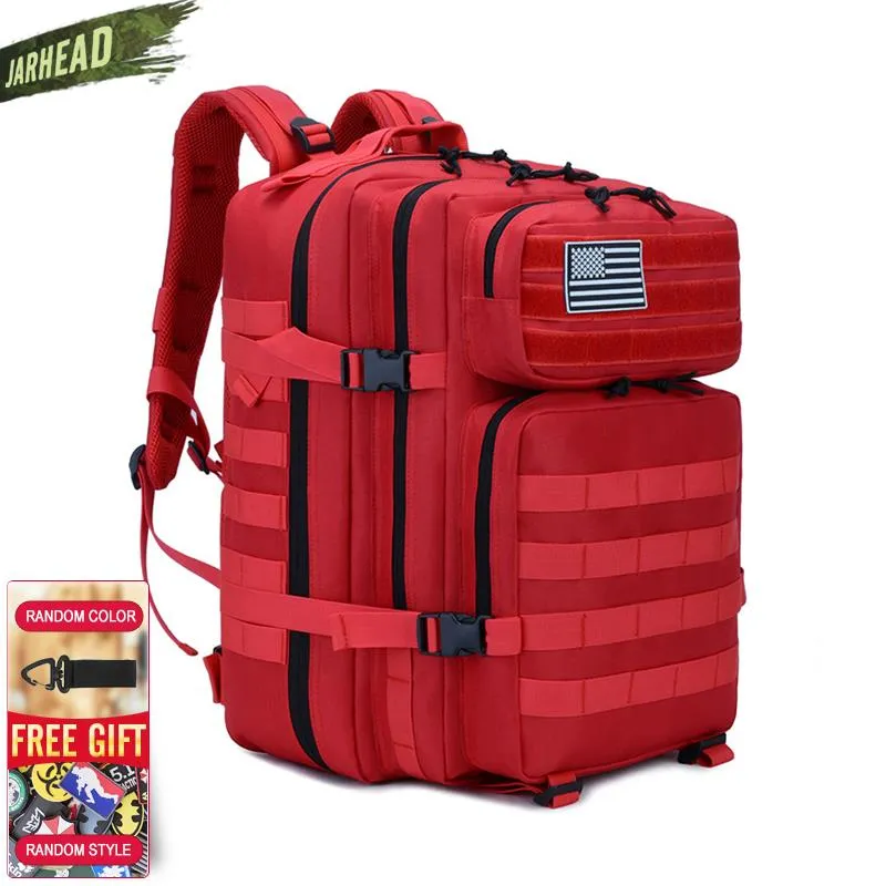 New Large Capacity Man Army Tactical Camo Backpacks Military Assault Bags Outdoor 3P EDC Molle Pack For Trekking Camping Hunting