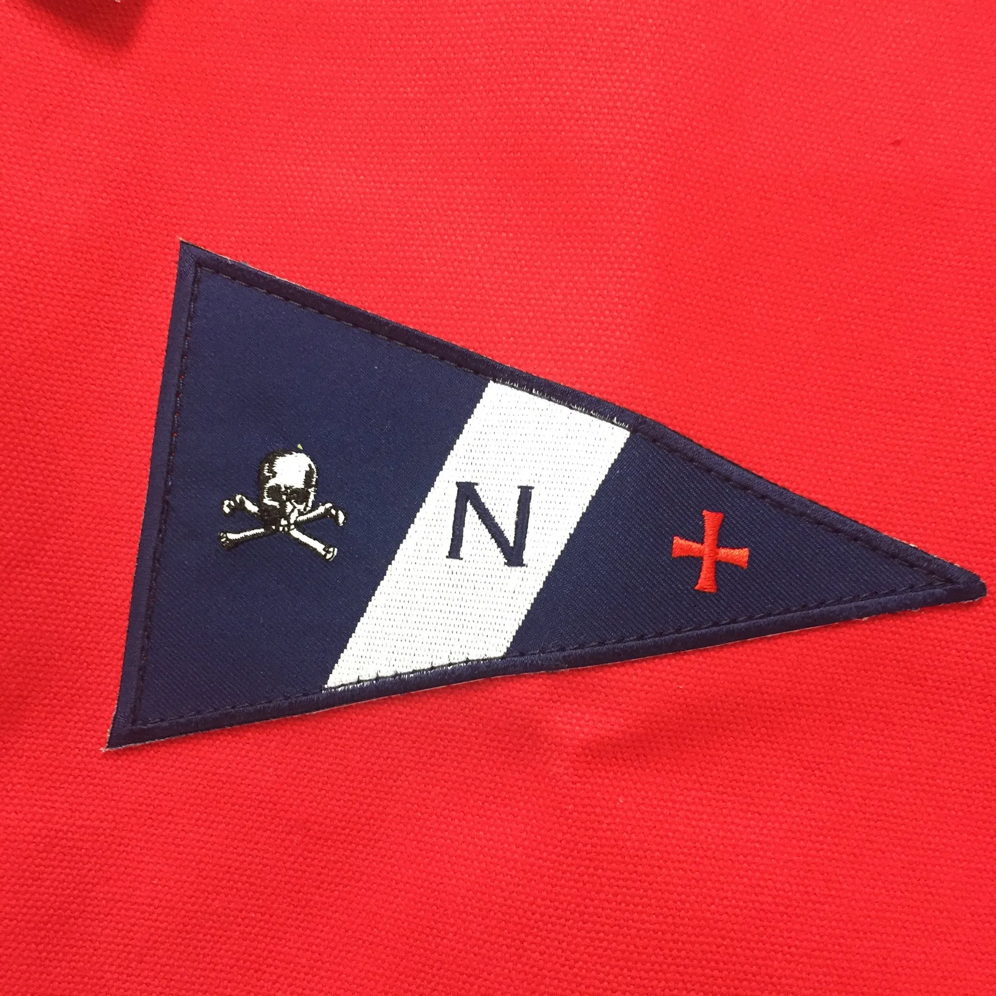 Noah - Red Canvas Holdall Bag