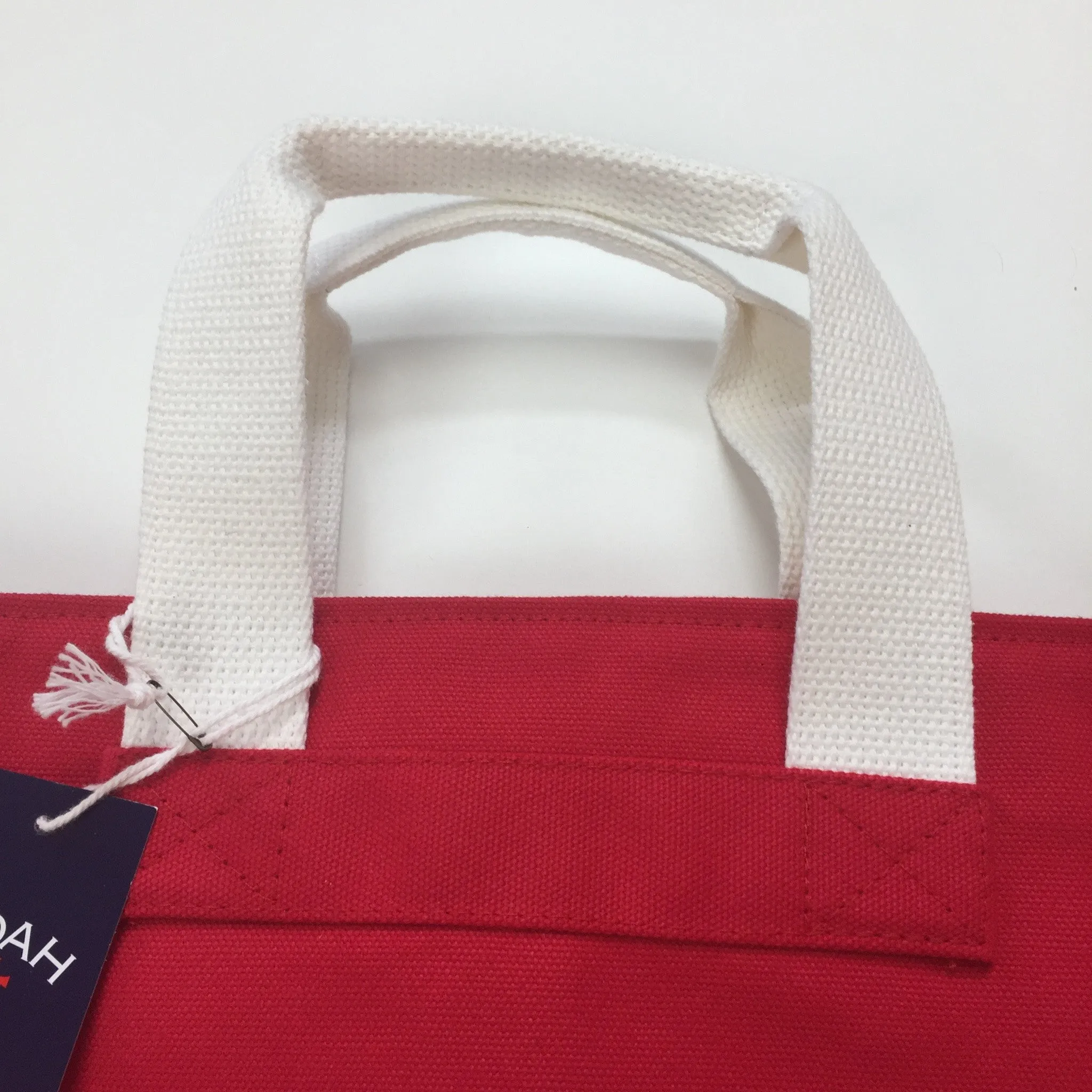 Noah - Red Canvas Holdall Bag