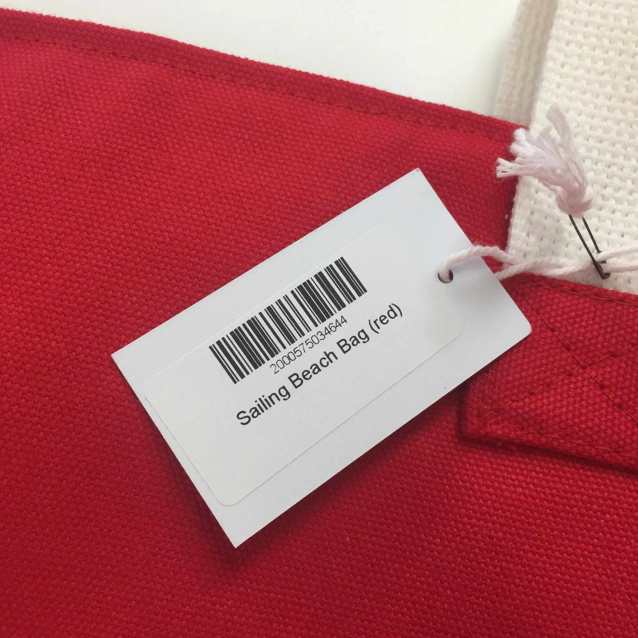 Noah - Red Canvas Holdall Bag