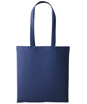 Oxford Navy (Navy) - Cotton shopper long handle