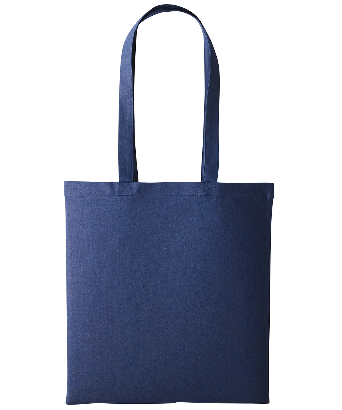 Oxford Navy (Navy) - Cotton shopper long handle
