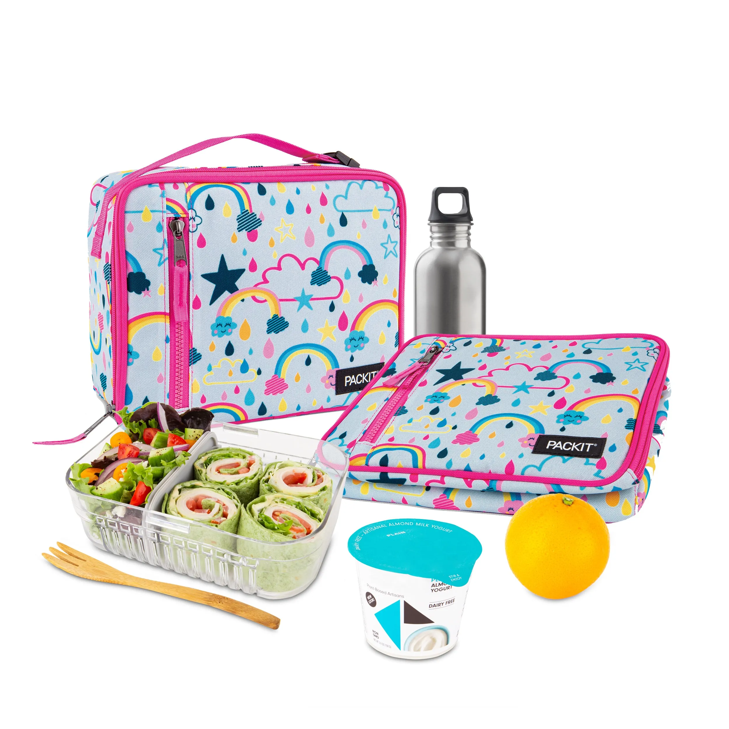 PackIt Freezable Classic Lunch Box Bag Rainbow Sky (NEW)