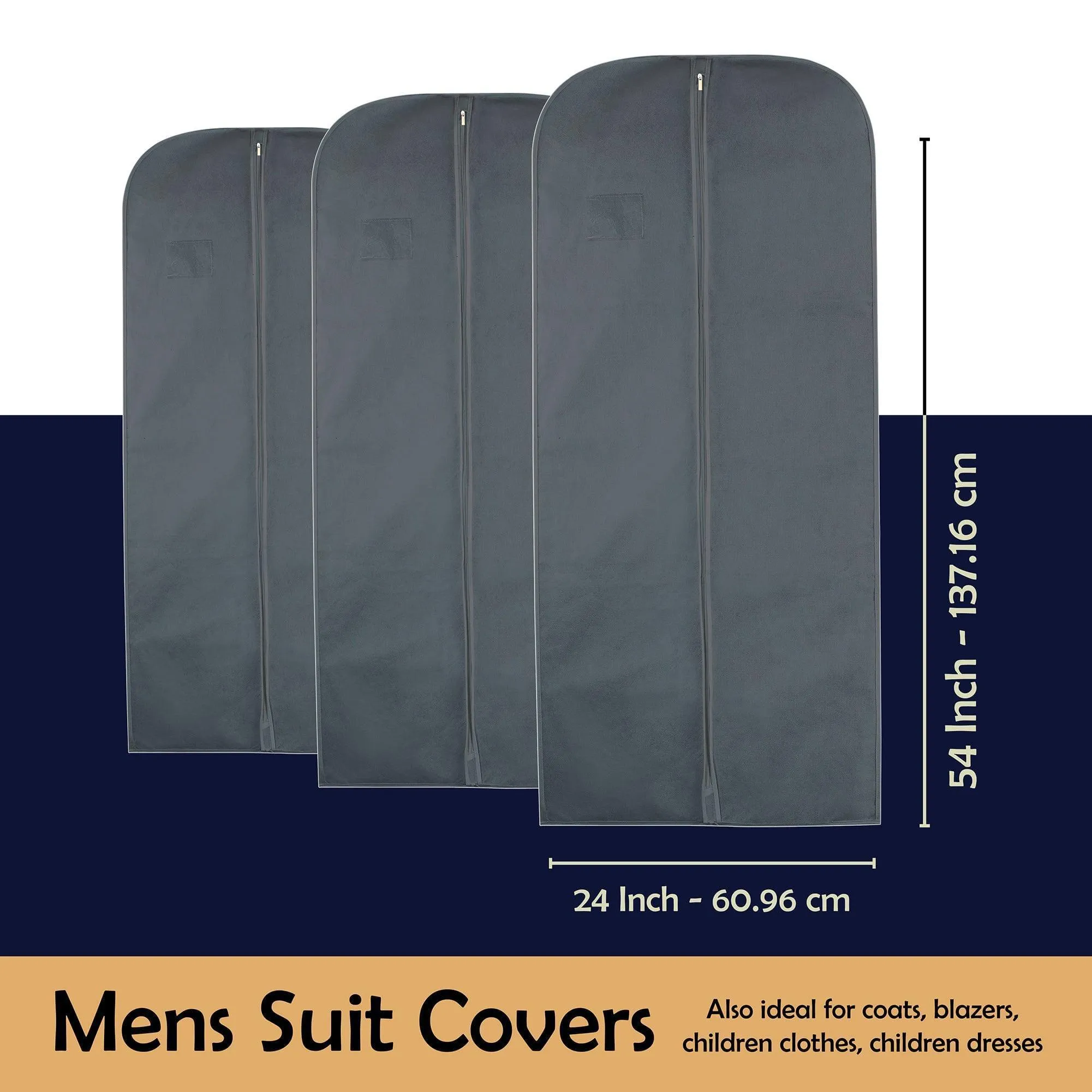 Personalised Men Suit Cover Bags 54" inches
