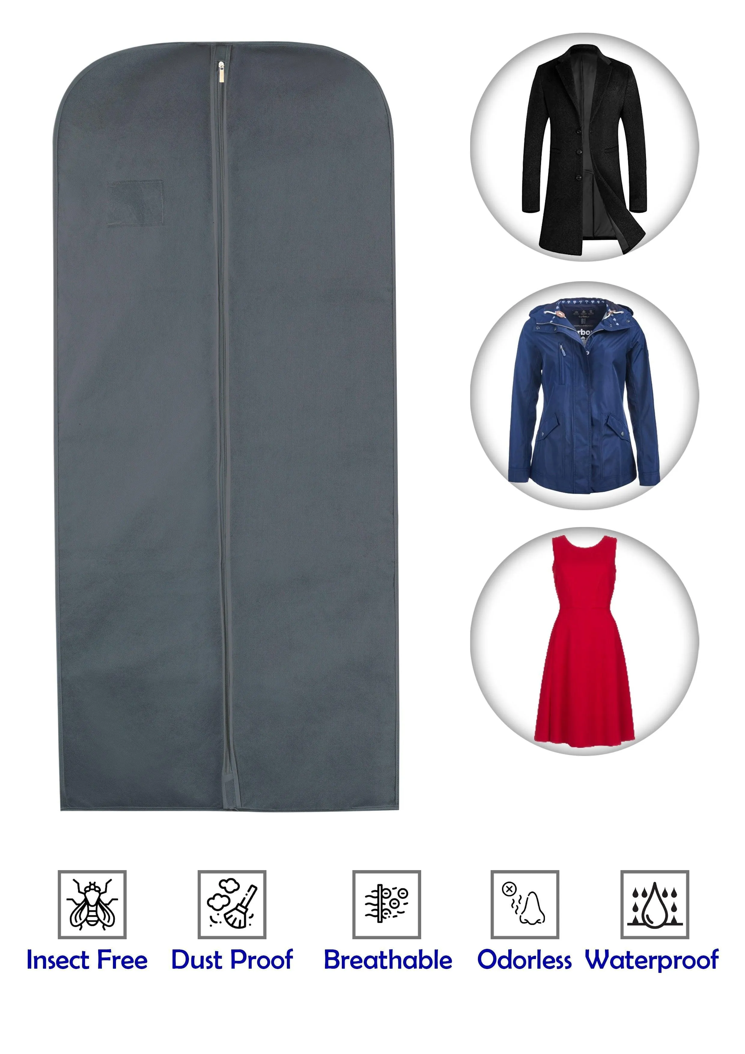 Personalised Men Suit Cover Bags 54" inches