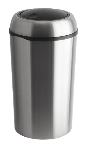 Round Swing Lid Litter Bin - 75 Litre