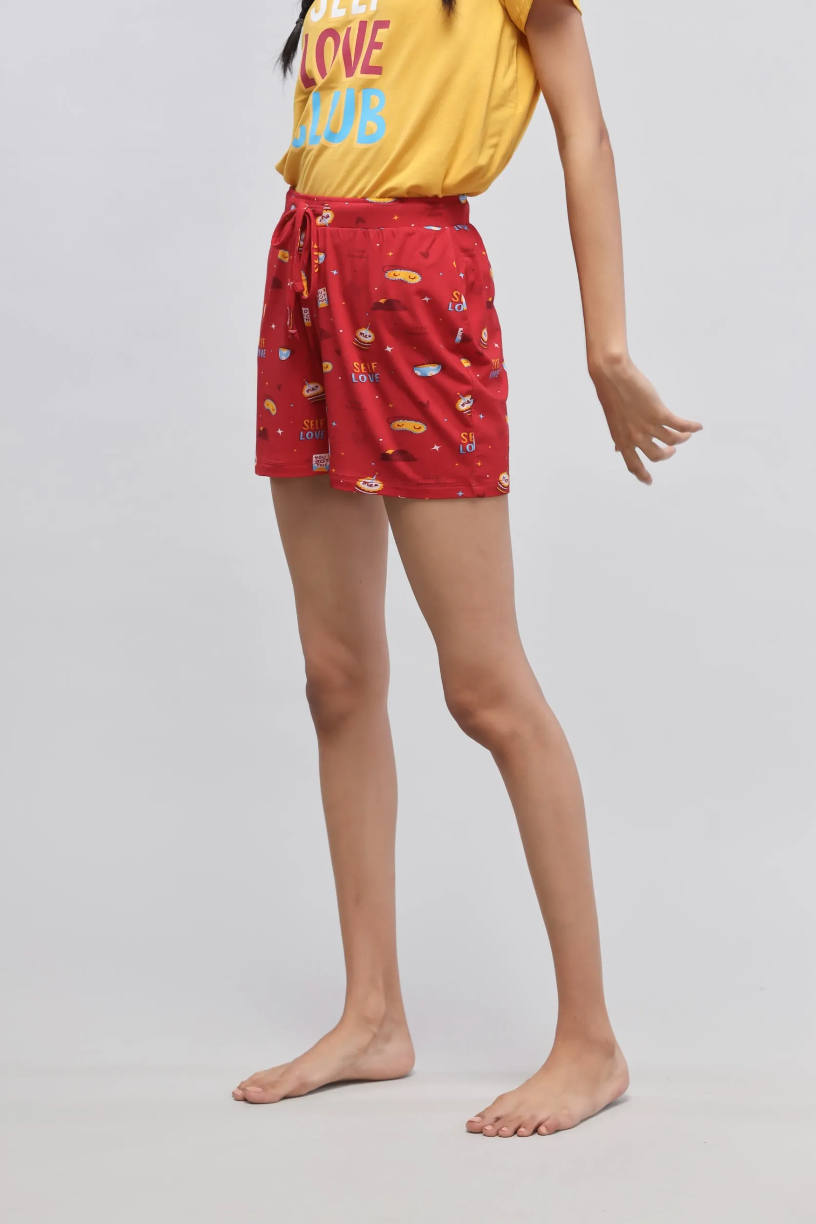 Self Love Shorts Set
