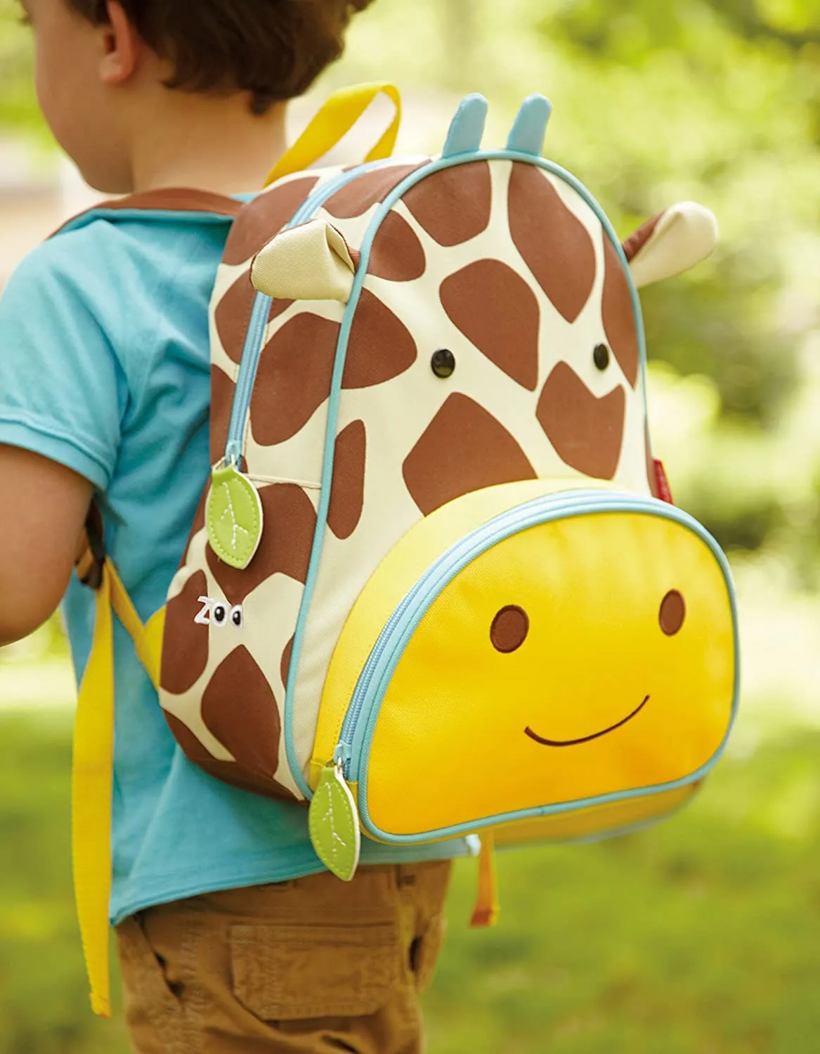 Skip Hop Zoo Little Kid Backpack, Giraffe for Kids Ages 3-6 Years