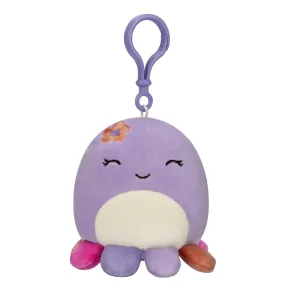 Squishmallows 3.5 Inch Plush Clip-On Beula The Octopus