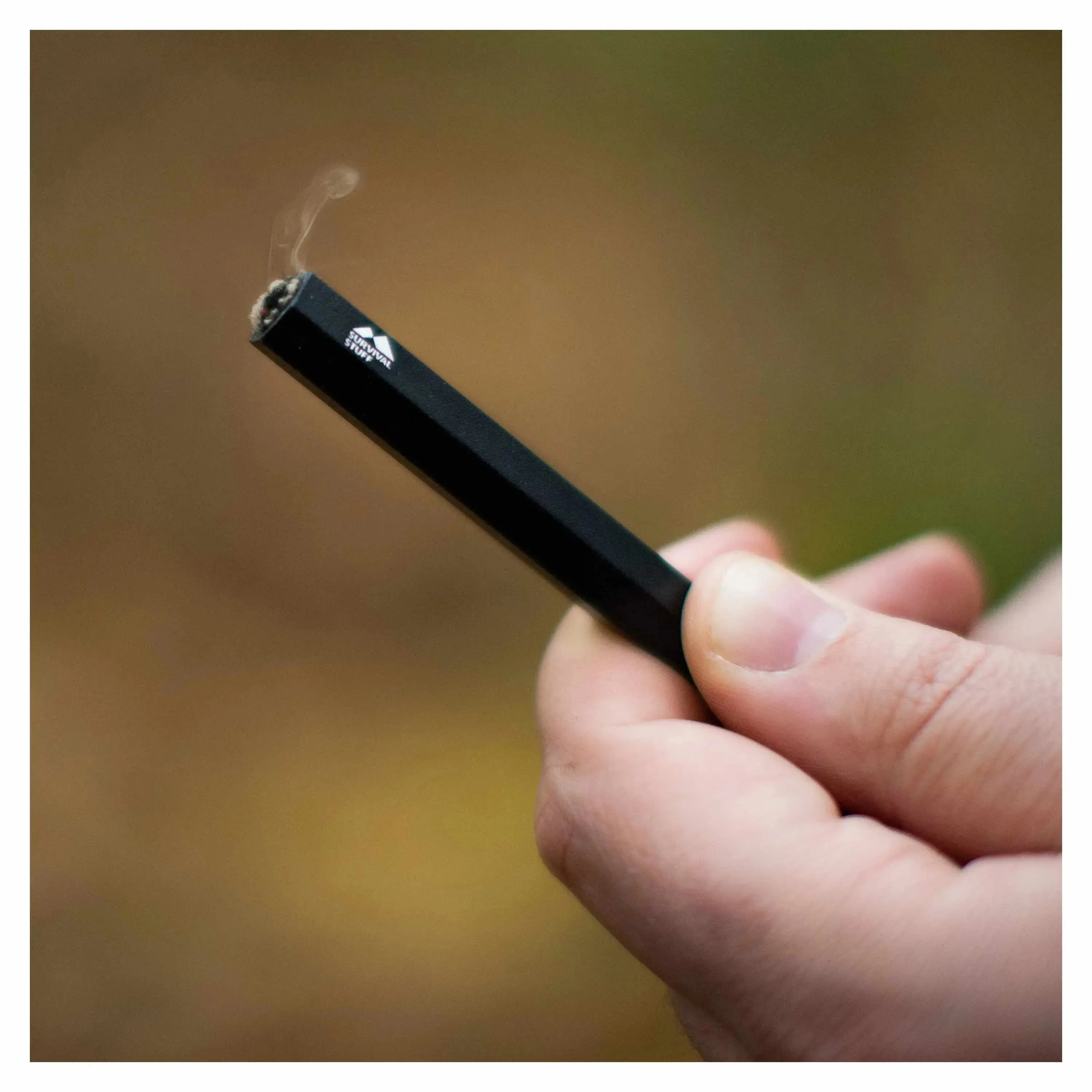 Survival Stuff Feuerstahl Firerope schwarz