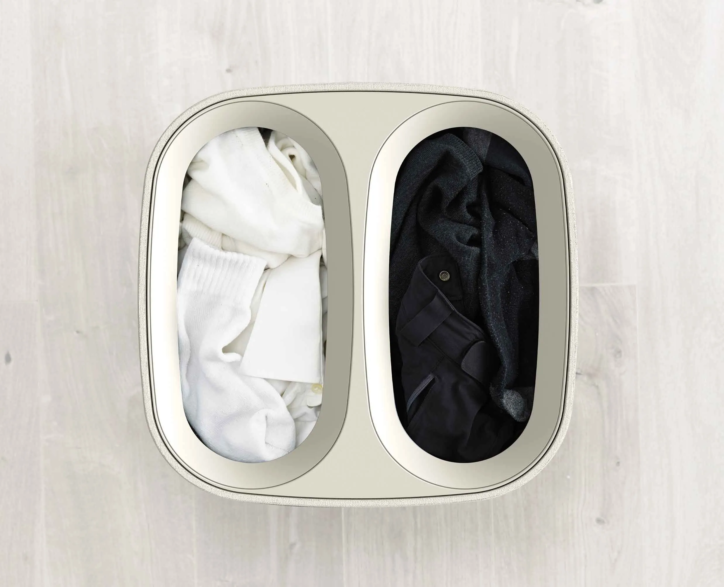 Tota 60L Ecru Laundry Separation Basket