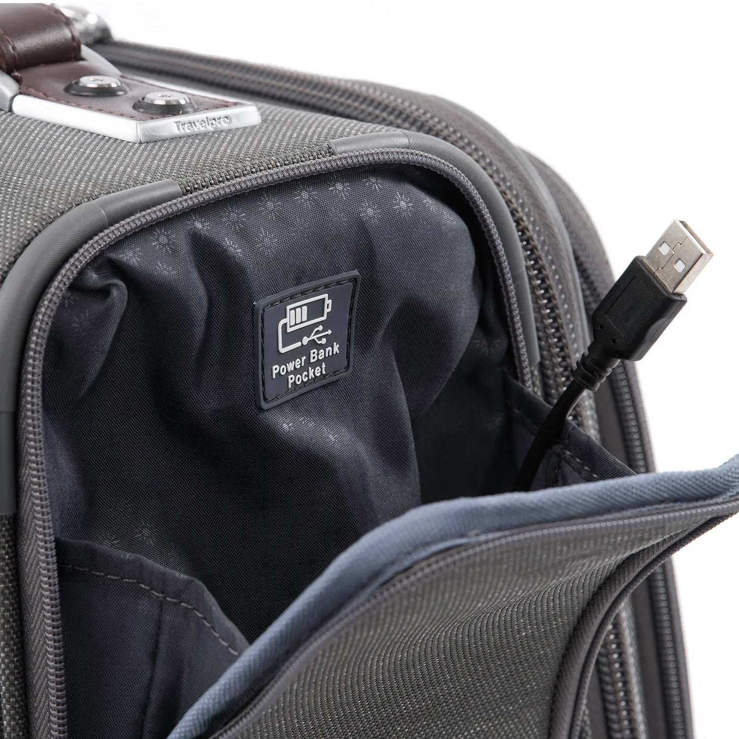 Travelpro Platinum Elite 18.5” Softside Carry-On Spinner Tote - 4091813