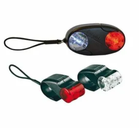 Wholesale Car Boot JobLlot Of 30 Cordo Interlocking Front & Rear Bike Light Sets